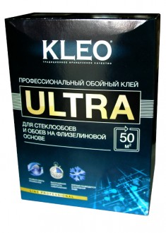 Клей обойный KLEO ULTRA (для стеклообоев и обоев на флизелиновой основе